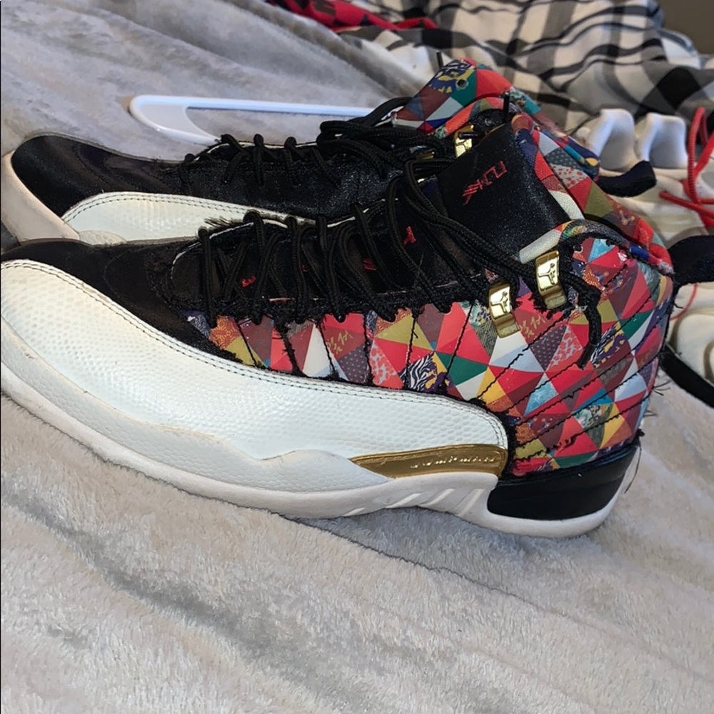jordan's they in good condition , dead stock